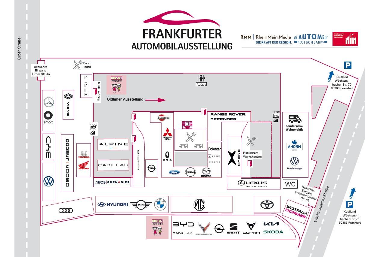 Frankfurter Automobilausstellung, Messe 2024.